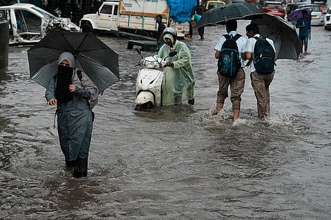 Waterlogging in Mumbai roads